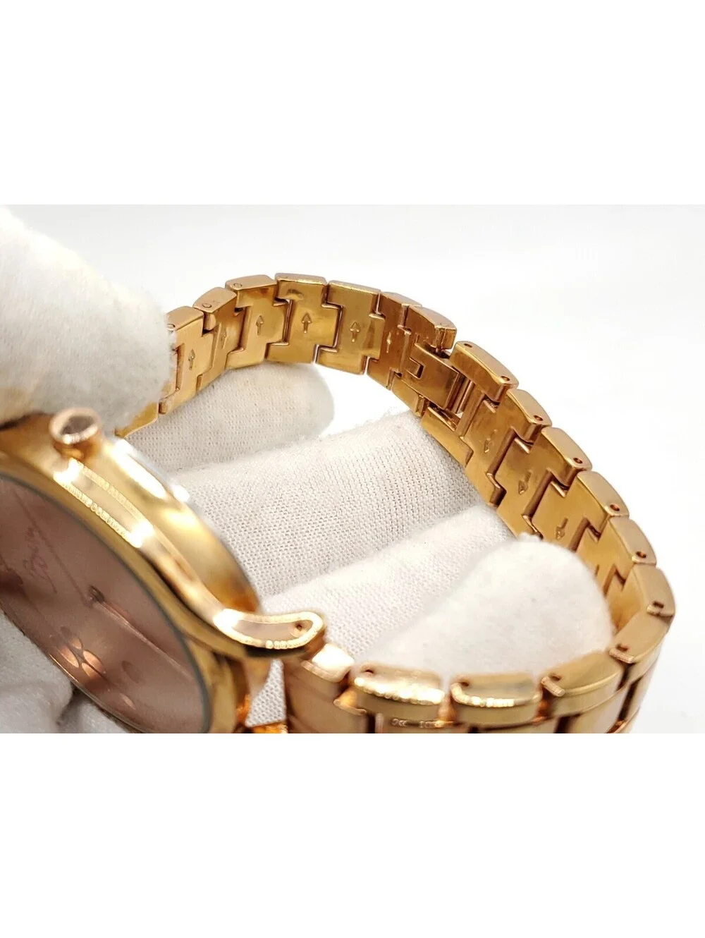 Boum Quartz Watch Womens Rose Gold Tone Round 35mm Dial